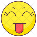 Crazy Emoji Crazy Expression Emotag Icon