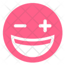 CRAZY PLUS-MINUS SMILEY  Icon