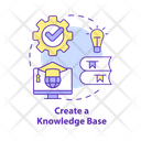 Create knowledge base  Icon