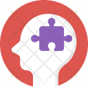 Creative Brain Jigsaw Icon