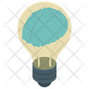 Creative Brain Bright Idea Human Intelligence Icon