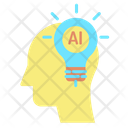 Ihead Creative Brain Creative Intelligence Icon
