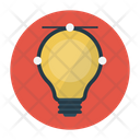 Creative Bulb Lamp Icon
