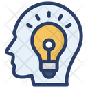 Creative Idea Bright Idea Solution Icon