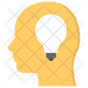 Creative Mind Idea Intelligent Icon