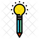 Pencil Idea Creative Icon