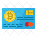 Credit Card Bitcoin Icon