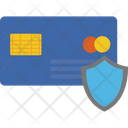 Credit Card Data Encryption Safe Banking Icon