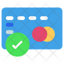 Credit Card Check Credit Card Approve Credit Card Icon