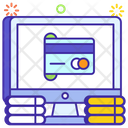 Credit Card Payment Ebanking Payment Gateway Icon