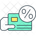 Credit Card Rate Icon