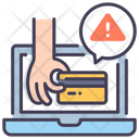 Credit Card Robbery Icon