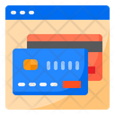 Credit Cart Website Shopping Icon