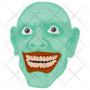 Creepy Face Horror Face Terrible Face Icon