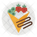 Crepe France Dessert Icon