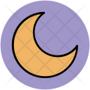 Crescent Moon Satellite Icon