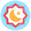 Crescent Badge Icon