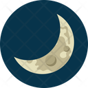Crescent Moon Moon Night Icon
