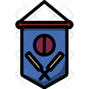 Cricket Competition Flag Cricket Flag Flag Icon