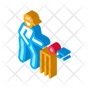 Cricket Spieler Symbol