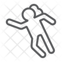 Crime Scene Accident Icon
