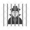 Criminal Behind Bars Icon