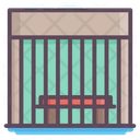 Criminal Jail Prison Lockup Icon