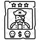 Criminal Pirate Poster Icon