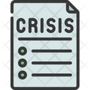 Crisis Document Icon