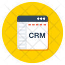 Crm Customer Relationship Management Customer Care Icon