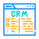 Crm System  Icon