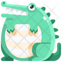 Crocodile Wildlife Wild Icon