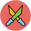 Cross Knives Weapon Icon