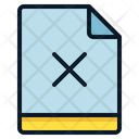 File Cross Error Icon