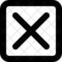Cross Delete Multiply Icon