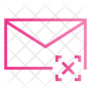 Cross Mail Icon