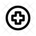 Cross Medical Circle Icon