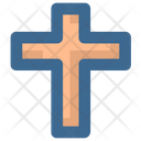 Christmas Cross Sign Religion Icon