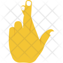 Crossed Finger  Icon