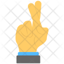Crossed finger  Icon