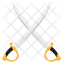 Crossed Sword Battle Equipment War Tool Icon