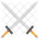 Crossed Sword Battle Equipment War Tool Icon