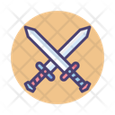 Crossing Swords Crossing Fighting Game Icon