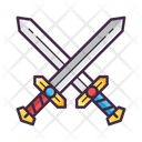 Crossing Swords Crossing Fighting Game Icon