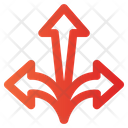 Crossroad Arrow Icon