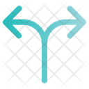 Crossroad Arrow Icon
