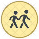 Crosswalk Sign Icon
