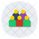 Crowd People Group Icon