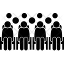 Crowded Focus Full Icon