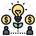 Crowdfunding Fund Idea Icon